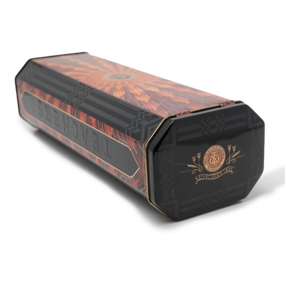 Teacher's Highland Scotch Whisky Tin Scotland Metal Decor Black Red England - Picture 7 of 10